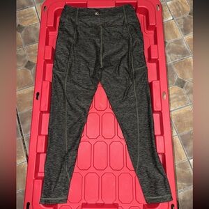 Victoria's Secret Leggings; Heather Green; Size Medium